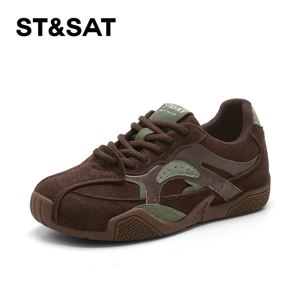 Saturday women's shoes 2025 new autumn retro casual shoes fashionable versatile sports shoes flat and comfortable training shoes