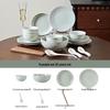 Chinese Style Underglaze Celadon Dinnerware Set