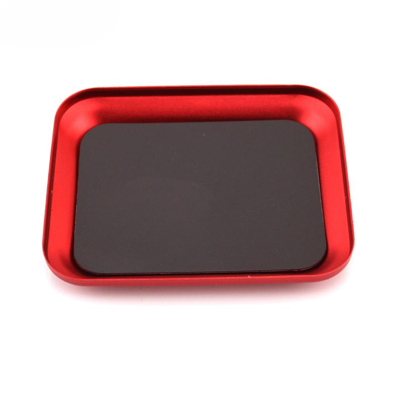 RC Repair Tool Aluminium Alloy Magnetic Screw Tray Plate For Airplane Car Boat Crawler Axial SCX10 D90 D110 Model Repair Tool