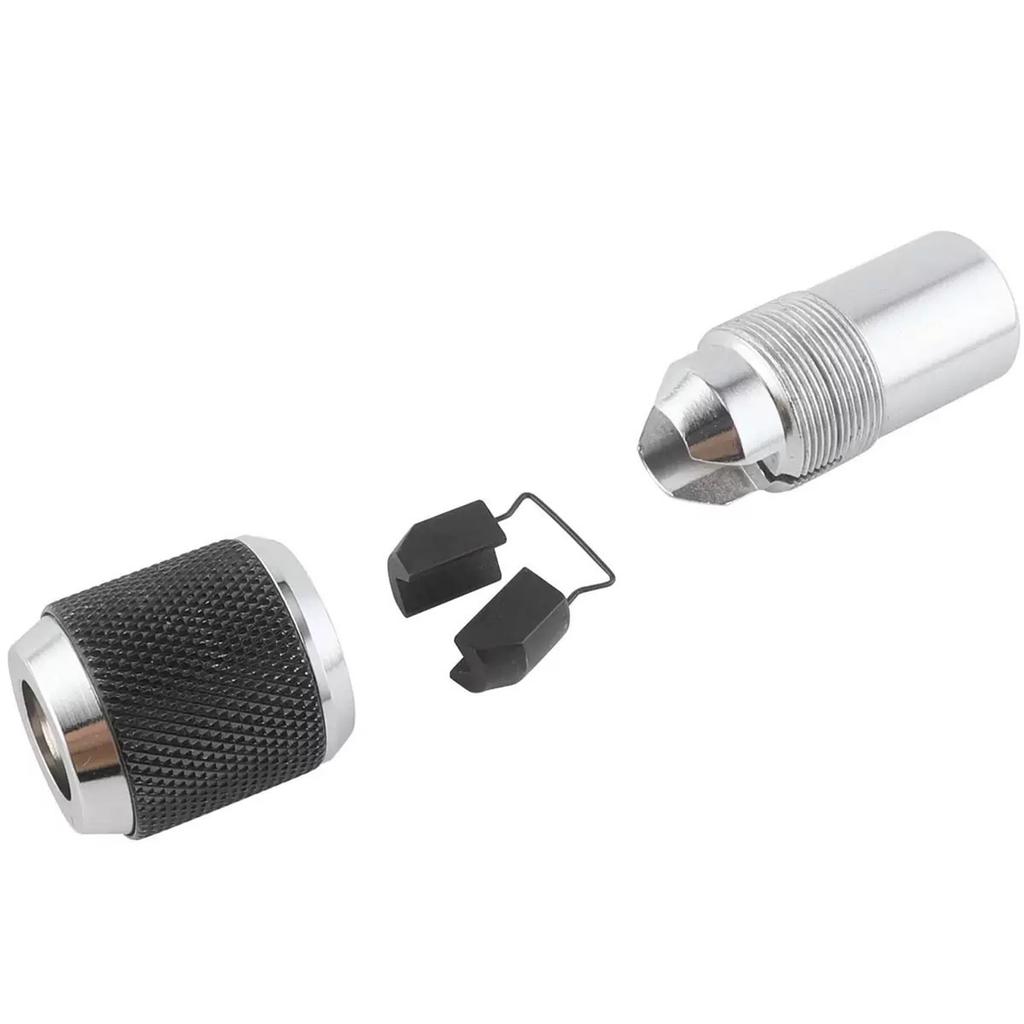 2Pcs Adjustable Tap Socket Set Tap Sleeve Extraction Holder Tool Fits Taps #6-1/4" and 1/4"-1/2" for Tight Workspaces