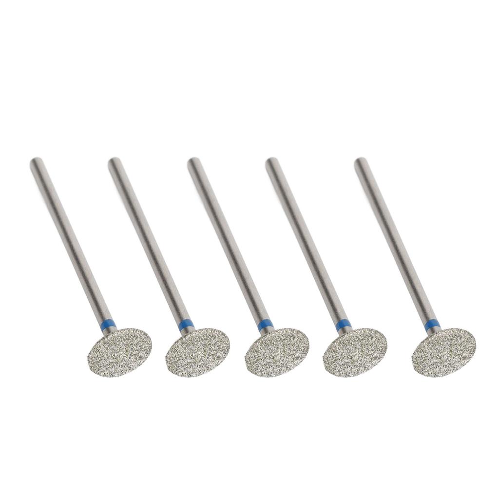 5 Stück Nagelfräser Diamant Schleif Kegelform Polieren Maniküre Schleifen Polierkopf