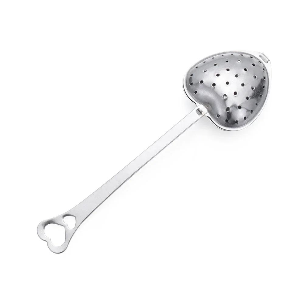Stainless Steel Tea Diffuser Easy to Clean Durable Mesh Strainer with Hanging Hook Handle Portable Loose Leaf Tea Steeper