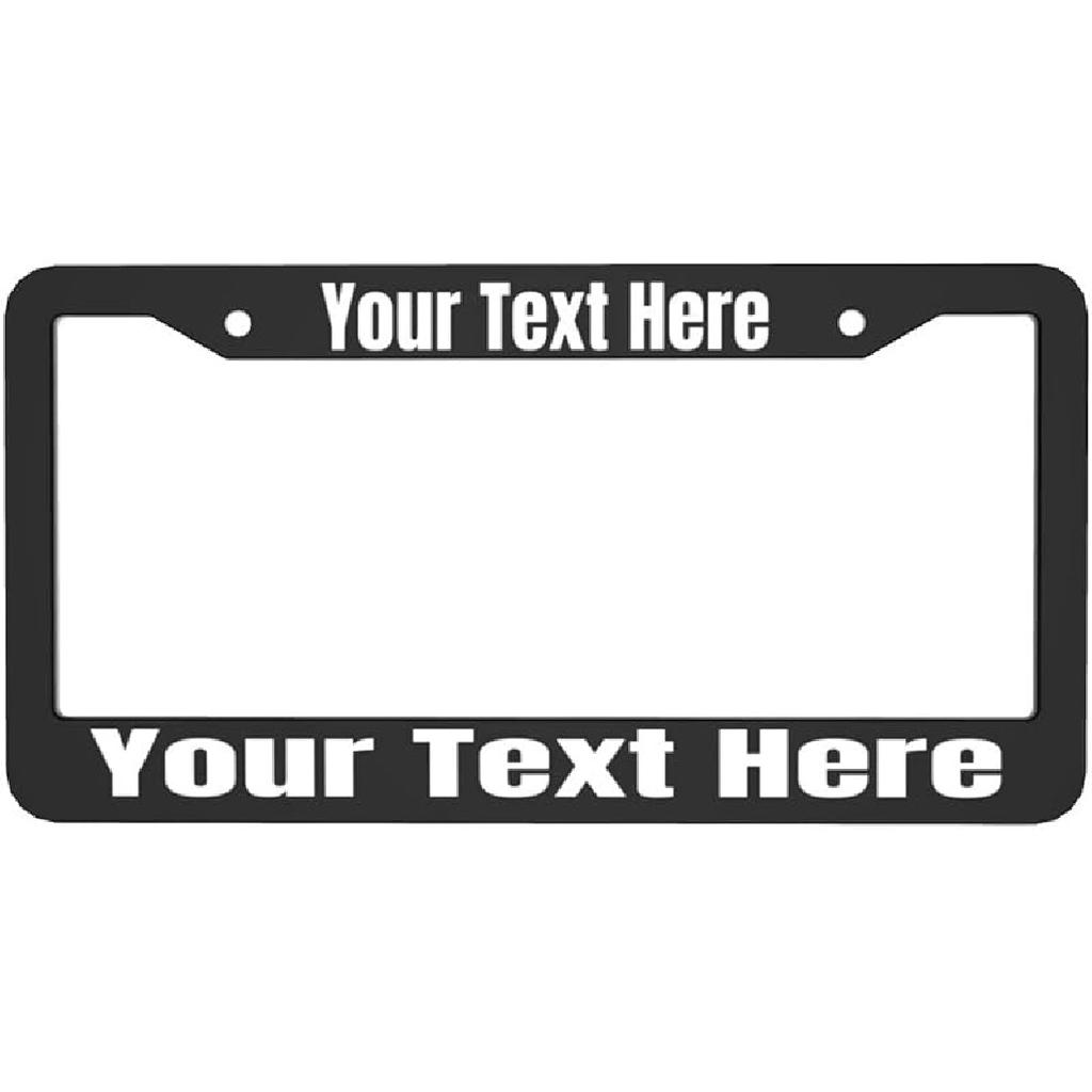 License Plate Frame Personalized License Plate Frame for Cars License Plate Frames Customized Design License Plate Holder Customize Funny Car