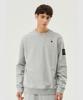 LECOQ Cotton Brushed Spandex Sweatshirt Gray (Qp423Efsn1) (Type A)