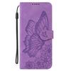 S25 Flip Case for Samsung Galaxy S24 Ultra S25 Edge S23 Plus S22 S21 S20 FE 5G Cases 3D Cat Butterfly Leather Wallet Back Cover