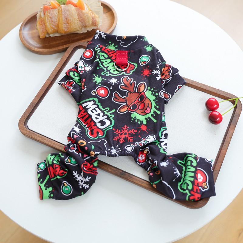 Pet Clothes Small Dogs Cats Cute Four-Legged Homewear Cartoon
