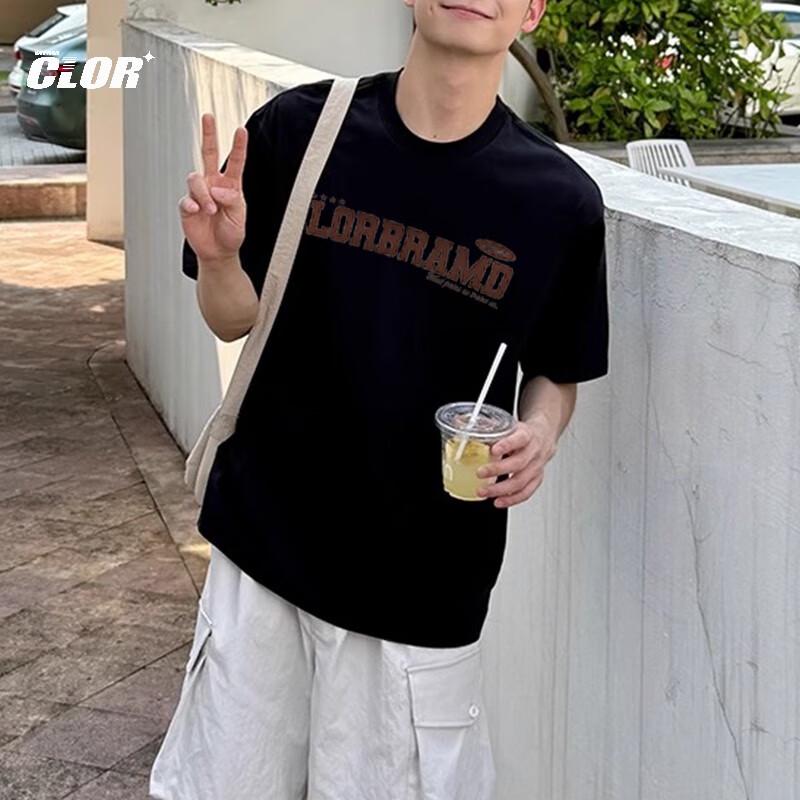 CLOR Unisex Loose Fit Graphic T-Shirt XL