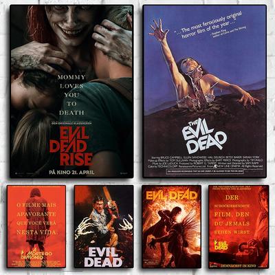 European And American Movies Evil Dead Characters Canvas Print Posters For Room Living Painting Art Home Wall Decor Pictures