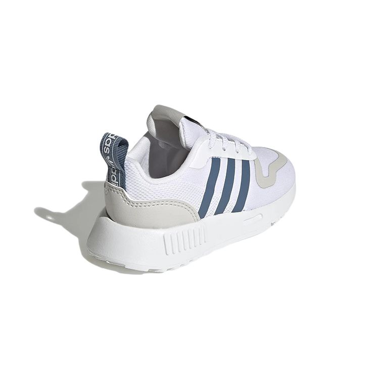 Adidas Originals Multix Comfortable Versatile Breathable Durable Low-Top Walking Shoes Baby Shoes White Gray Blue GX4262