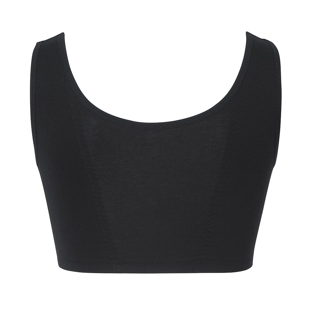 New Shaping Cotton Blend Triple Catch FIT Bra S [Bradelis York] Non-wired Bra, 23, Black,