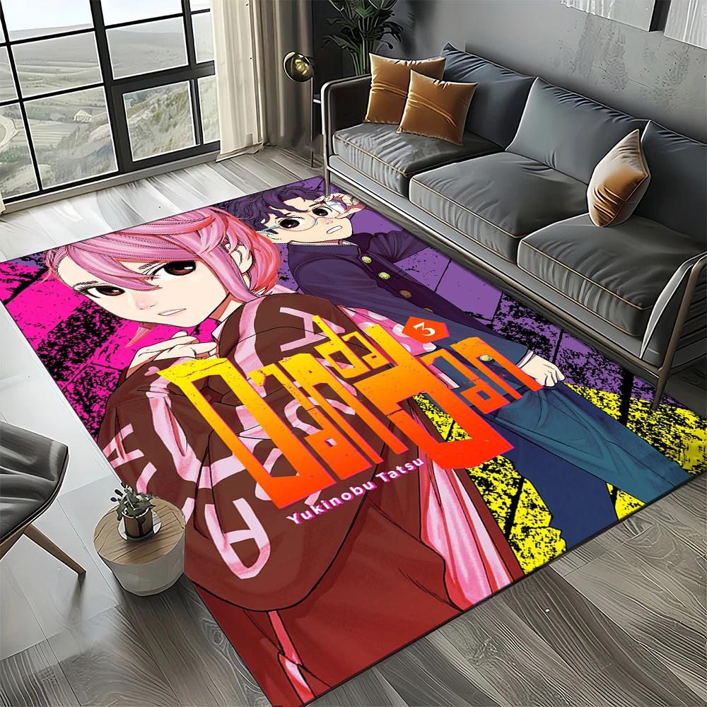 DAN DA DAN Anime Cartoon Non-Slip Carpet Rug for Living Room Bedroom Sofa Kids Play Floor Mat HD Gift