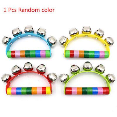 Rattles Wooden Baby Toys Grasp Play Game Teething Kids Toy Bed Bell Sand Hammer Educational Toy Musical Instruments For Children