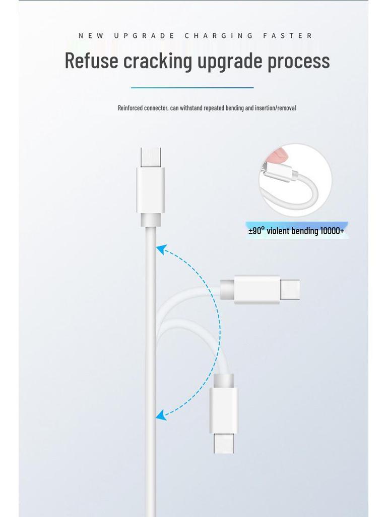 Fast Type-C Data Cable for Huawei, Oppo, Honor, Vivo, Xiaomi - TypeC6A Compatible