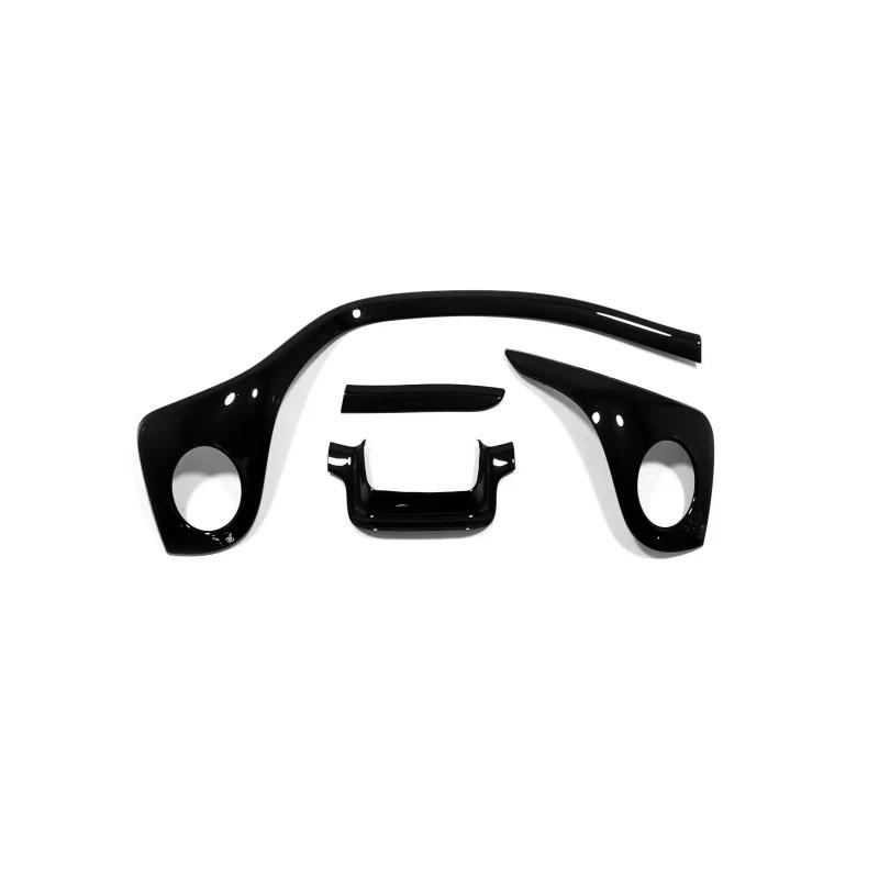 L/RHD For BYD ATTO 3 YUAN PLUS ABS front dashboard side air condition outlet cover Center Console panle Cover Sticker