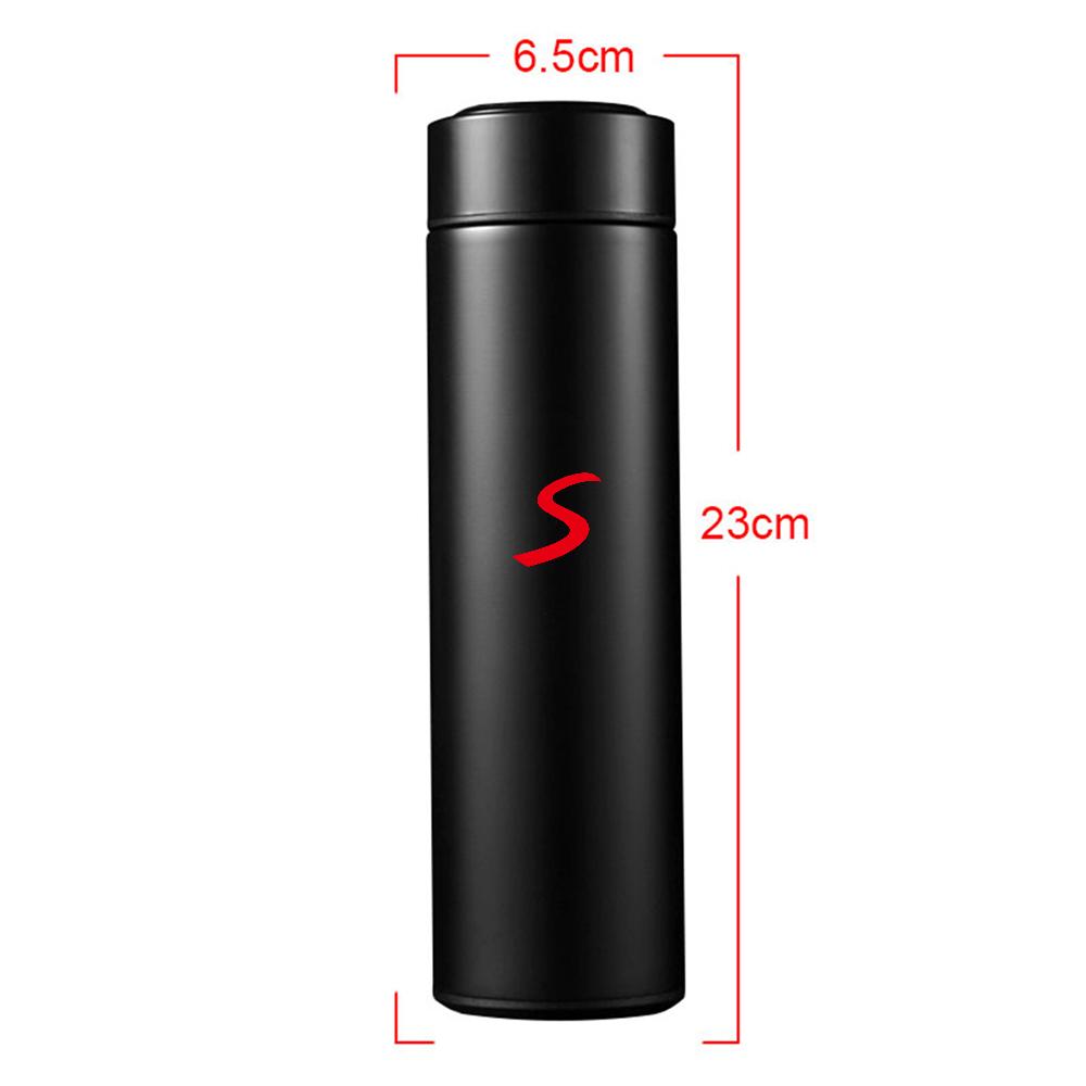 Stainless Steel Car Smart Thermos Mug Temperature Display Thermal Cup Bottle For MINI Cooper JCW WORKS S R55 R56 F55 F56 R57 R58 Zbfhp66