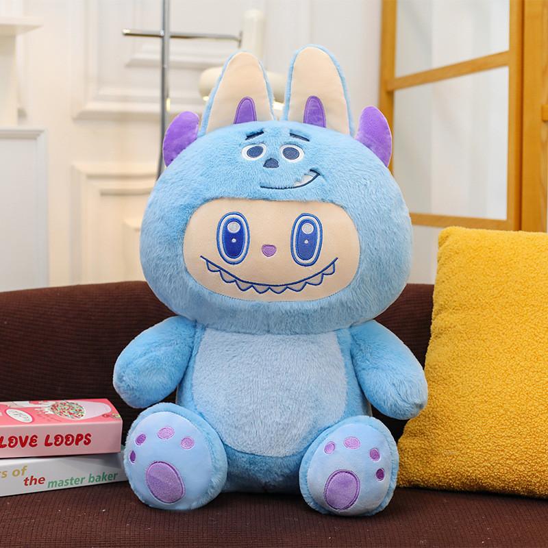 

Много Плюшевых Игрушек Милый Мультяшный Превращенный Клубникой Детская Праздничная Кукла Подарок 28cm/11.02in синий