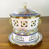 Cloisonné Copper Personal Hot Pot with Alcohol Stove