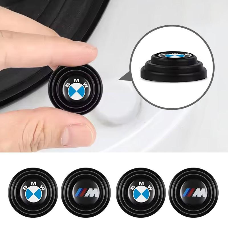 TWDG8 Car Door Shock Absorber Pads Buffer Bumper Anti-collision Shock Absorbing Gasket For BMW M E46 E90 E60 F30 F10 E39 Car Keychain