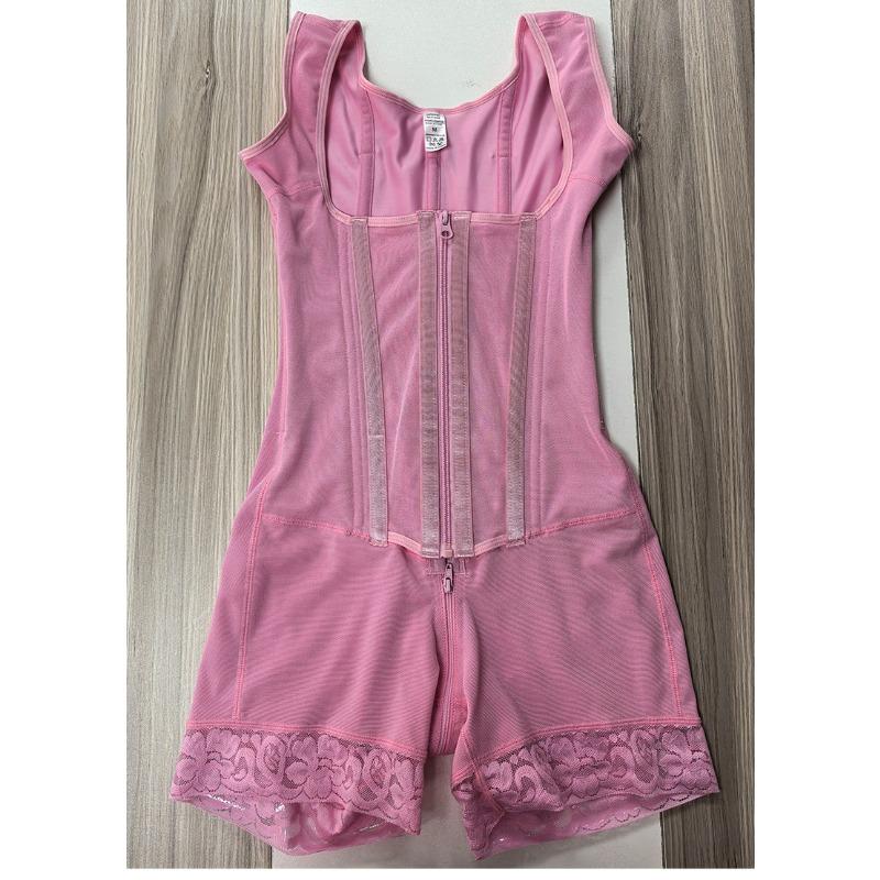 Waist Shaping Bodysuit Shoulder Straps Breasted Zippers Large Size Bodysuit Waist Cinch Tummy Butt Lifting Thin Body Shaping Garment