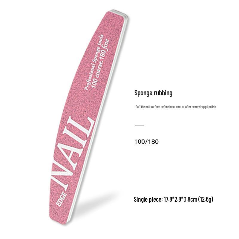 Non-shedding Washable Double-sided Nail File for Polishing and Sanding