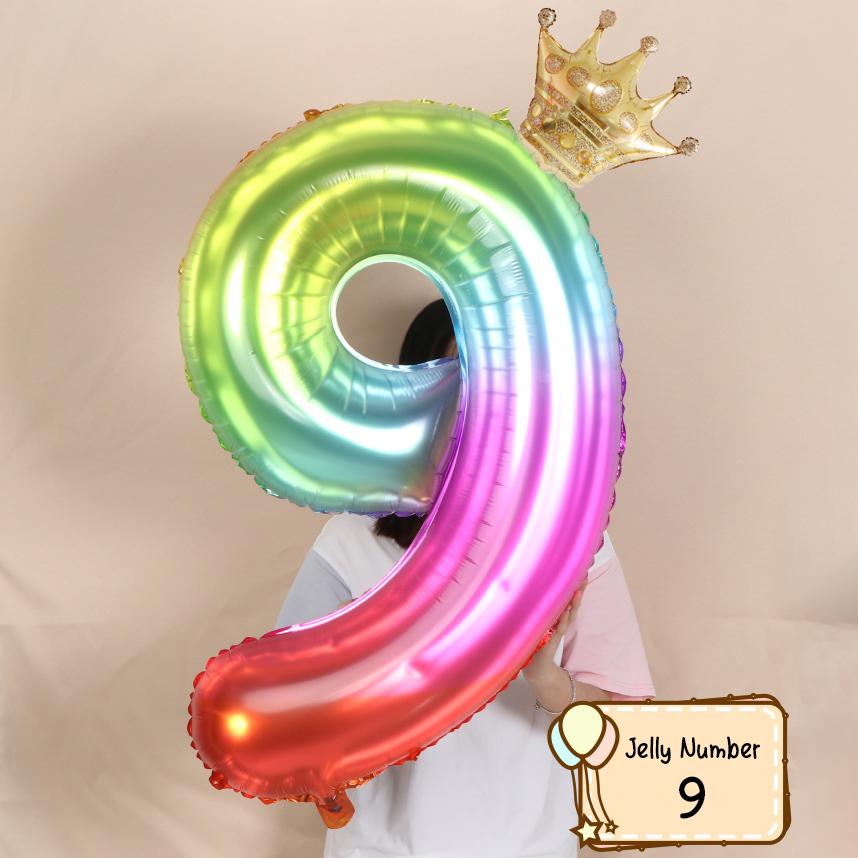 Sweet Donut Ice Cream Cake Foil Balloons Love Helium Balloon Baby Shower Birthday Party Decoration Kids Toy Digital Figure Globo