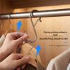 Windproof S-shaped Hook for Kitchen and Dorm: No-Punch Hanging Hook for Clothes and Cured Meat
