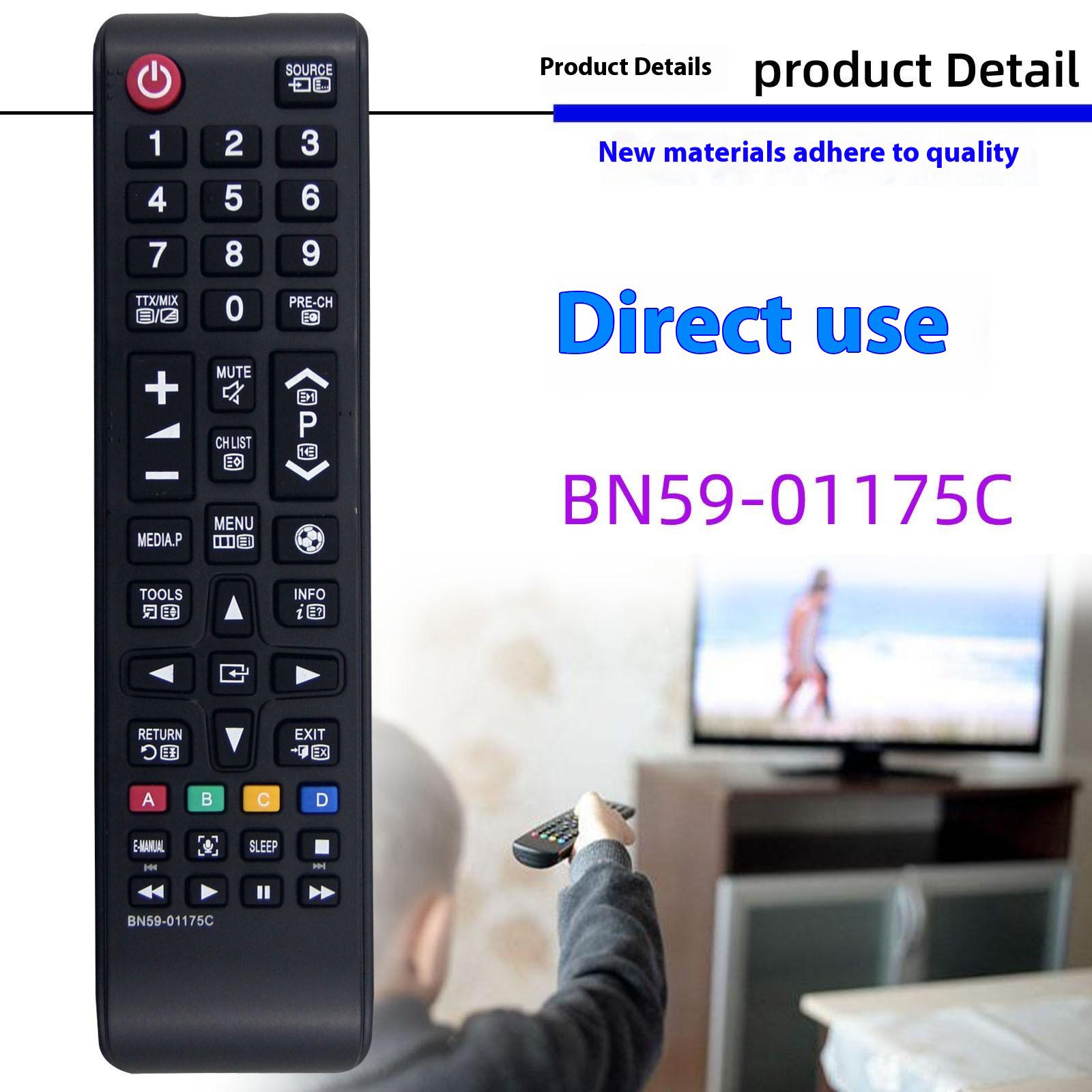 

BN59-01175C For Samsung TV Remote Control Ergonomic Design Infrared Controller A
