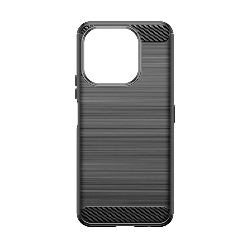 For Cover Honor X6C Case Honor X6C Shockproof Anti-knock Soft TPU Silicone Carbon Fiber Back Case For Honor X6C Case 6.61 inch