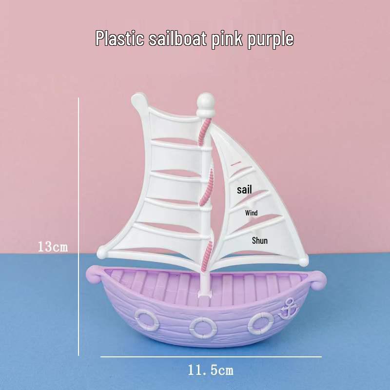 Sail Ship Cake Topper: Smooth Sailing Decoration for Birthdays & Graduations