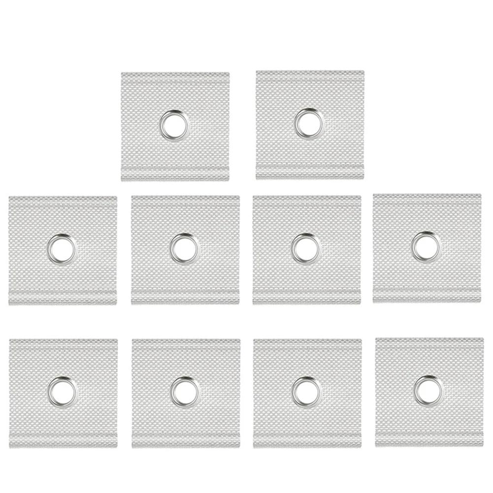 RV Camping Awning Hooks Eyelet Hangers for 5/6mm-7/8mm Pipe Camper Trailer Canopy Caravan Rail Mount Accessory