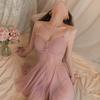 Sexy lingerie sexy mesh perspective hot suspender nightgown passion uniform