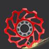 Mountain Bikes Derailleur Pulley Metal Precise Shifting Reduce Wear Derailleur Pulley Wheel for Mountain Bikes