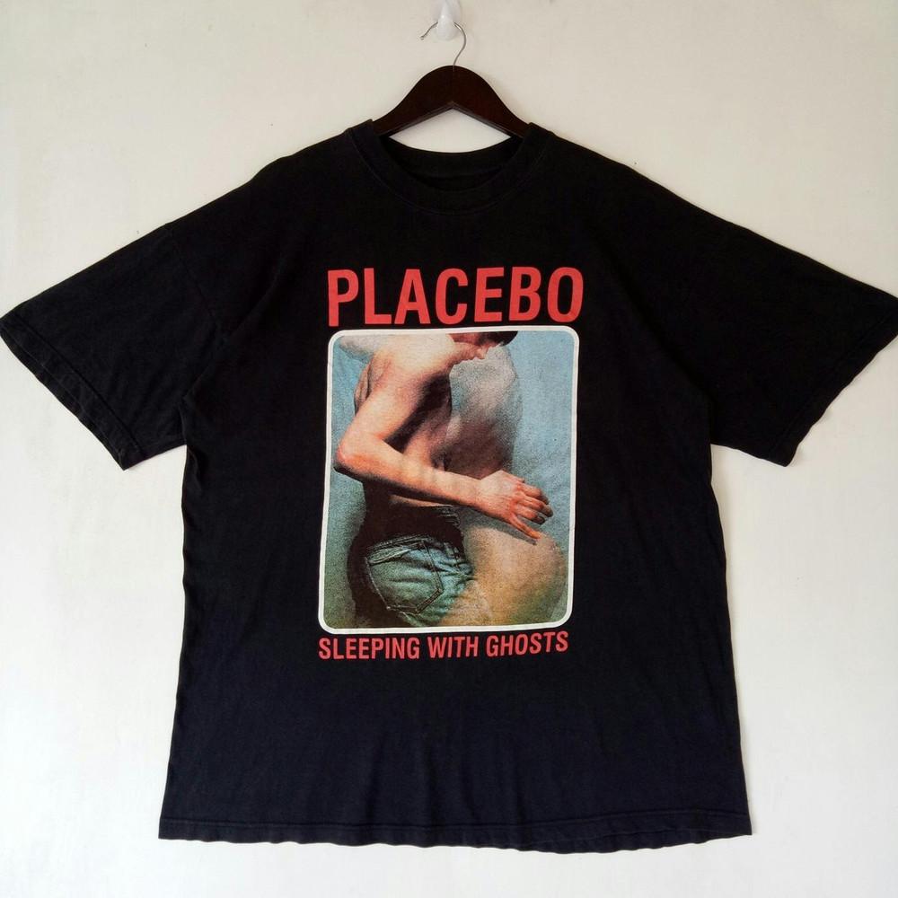 Горячая Популярная Футболка Placebo Band Черная Хлопковая Унисекс S-5XL Унисекс Футболка XXL