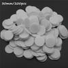 8/10/15/20/25/30/35/40/45/50mm Non Woven Round Felt Circle Pads for DIY Crafting Flower Backing Hair Accessories Vacuum Filters
