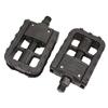 1 Pair Bike Pedals Sturdy High-power Shaft Core Non-slip Lightweight Wear-resistant Replacement Aluminum Alloy Body Cycling Riding Flat