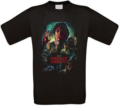 Fright Night Horror Cult Movie TShirt All Sizes NEW Unisex T-Shirt