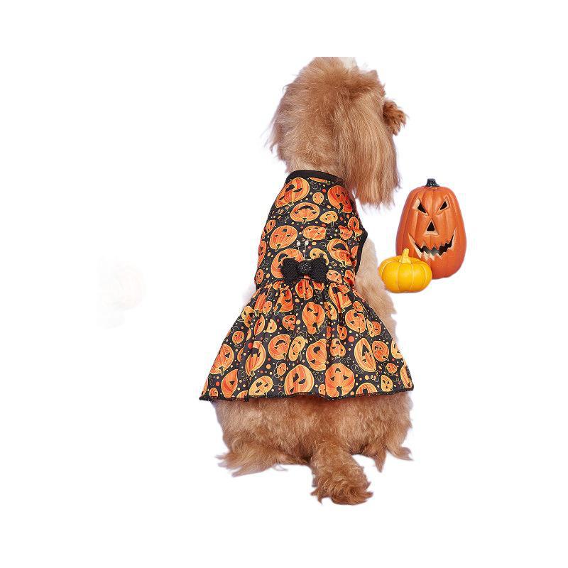 Halloween Cross-Border Dog and Cat Skirt Dress for Small Pets