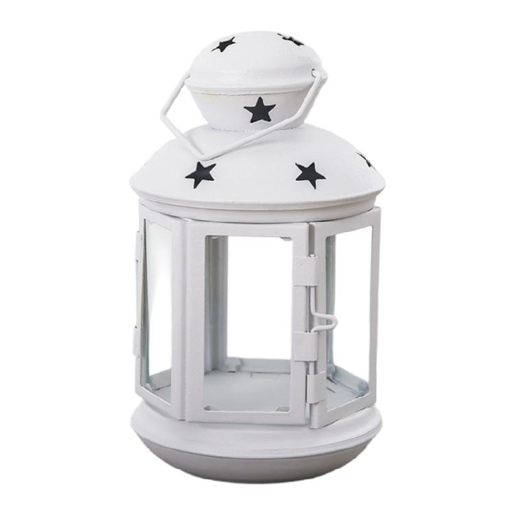 Metal Candle Stick Holders Hanging Lantern Hollow Tealight Candle Holders Decorative Candle Lantern for Centerpieces