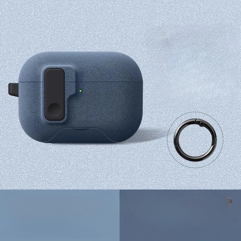 Für AirPods 5 4 3 1/ 2 Sichere Verschlussabdeckung für AirPods Pro 2 Pro 3 Silikon mit Handy-Ständer Stoßfeste Kopfhörer-Schutzhülle