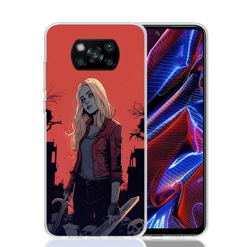 The Vampire Slayer Buffy Phone Case For Xiaomi Poco X7 X6 X5 Pro F7 Ultra Redmi 15C 15 13 13C 12 12C 10 10A 10C 9 9A 9C 9T Cover