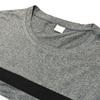 Langarm T-Shirt Herren Rundhals Herbst Trainingsshirts Herrenmode Streifen Lässige Oberteile Normale Passform Sportlicher Pullover