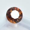 CERTIFIED Orange Sapphire Loose Gemstone 7.15 Ct Natural Round Shape