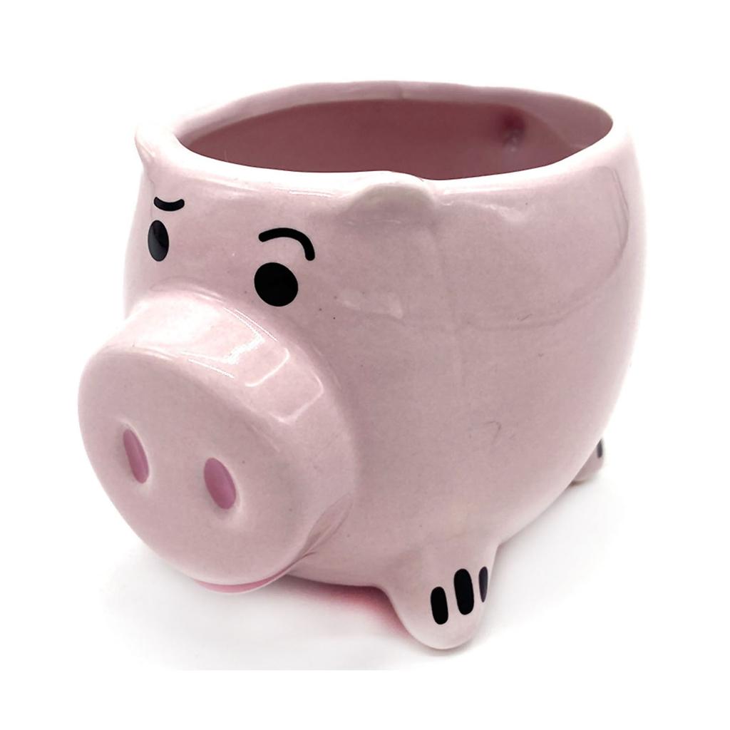Cute Pig Ceramic Cup Pink Comfortable Grasp Smooth Mouth Lovely Shape for Coffee Tea Milk Beverage Water