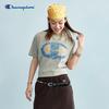 Champion Graffiti Print Cotton Short Sleeve T-Shirt