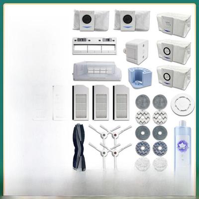 Príslušenstvo Ecovacs X1/T10 TURBO/OMNI: Valcová kefa, Hlavná kefa, Filter, Bočná kefa, Mopovacia handra