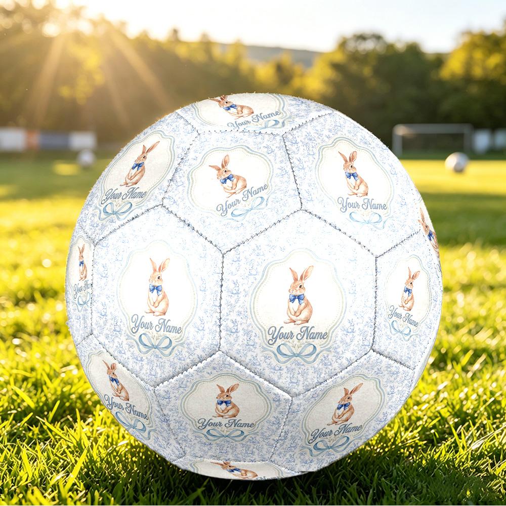 Custom Name Text Size 5 Football,Peter Rabbit Standard Training Soccer Ball