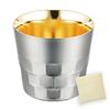 Tumbler Stainless Steel Double Wall Old Fashioned 240ml Made In Japan with SimpleBag Made In J-kitchens 18/8 (Set Vietnam)