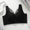 Medium thickness, small breasts, large gathering lace bra, non-magnetic women's vest, bra, closed breast adjustment bra
