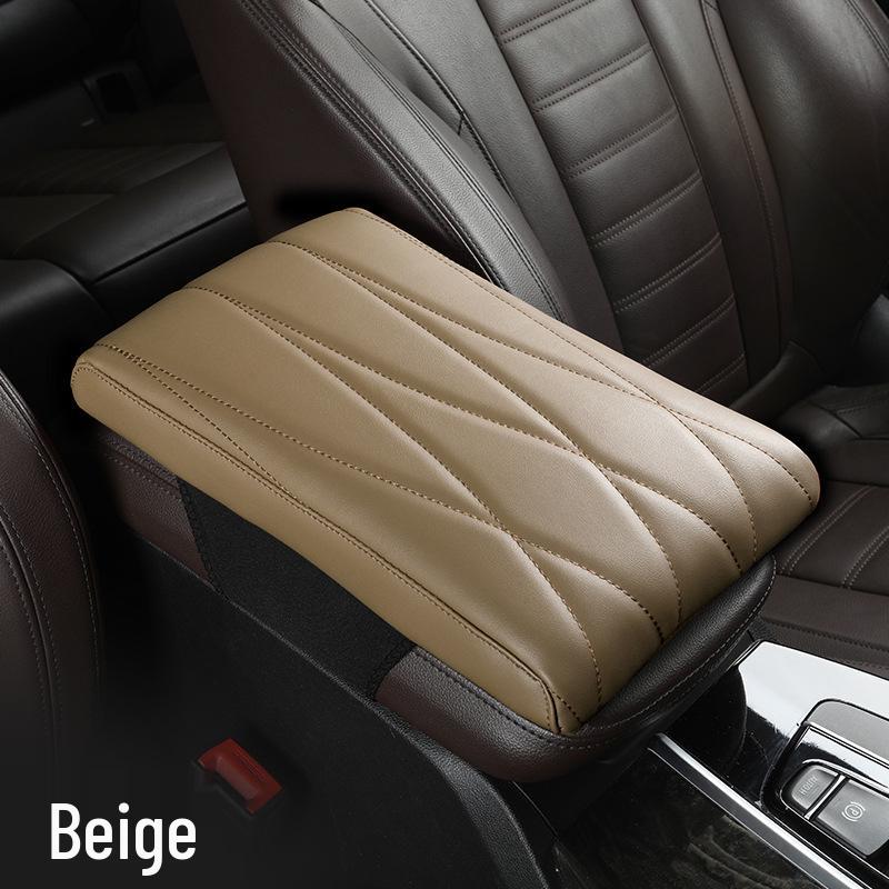 2023 Universal Xuanhuang T21 Striped Nappa Leather Armrest Pad with Memory Foam