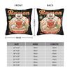 Felyne Palico Ramen Monster Hunter Pillowcase Double-Sided Printing Cushion Cover Decoration Pillow Case Cover Home